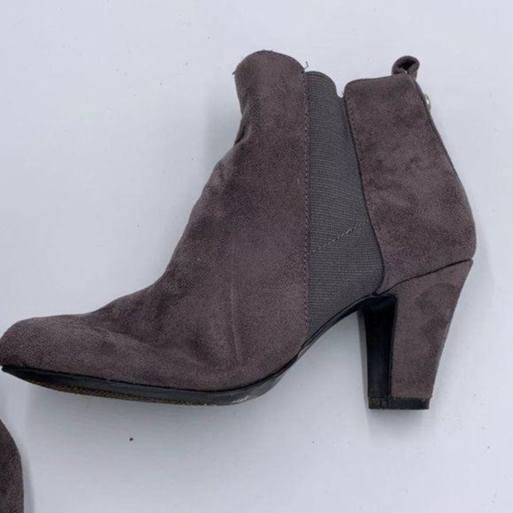 BCBGeneration Gray Booties‎ - Picture 2 of 4